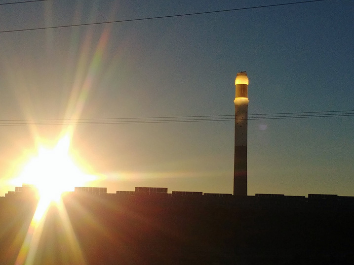 Kraftwerk Ouarzazate in Marokko