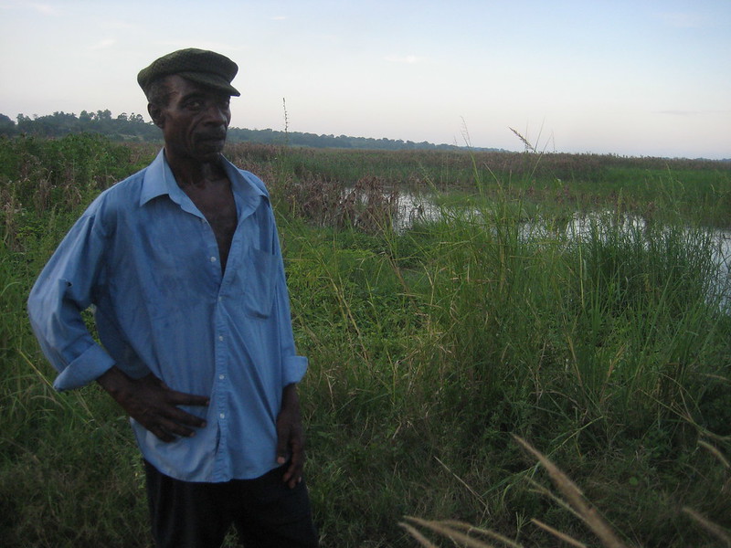 Farmer in Palmeira Mosambik