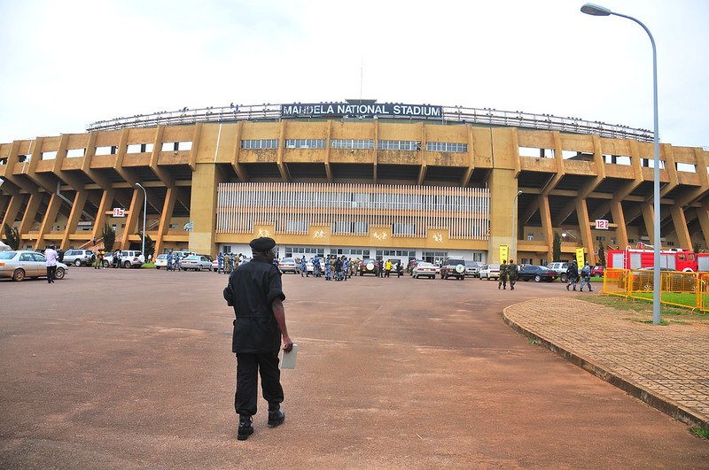 Mandela National Stadium bei Kampala Uganda