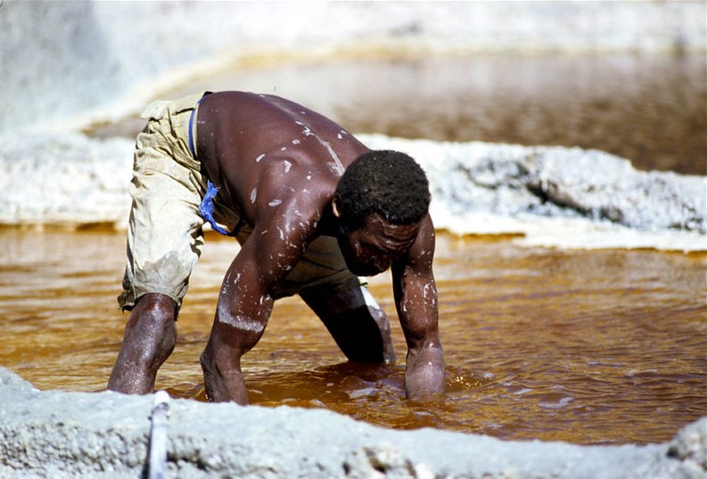 Arbeiter in der Saline von Bilma Niger