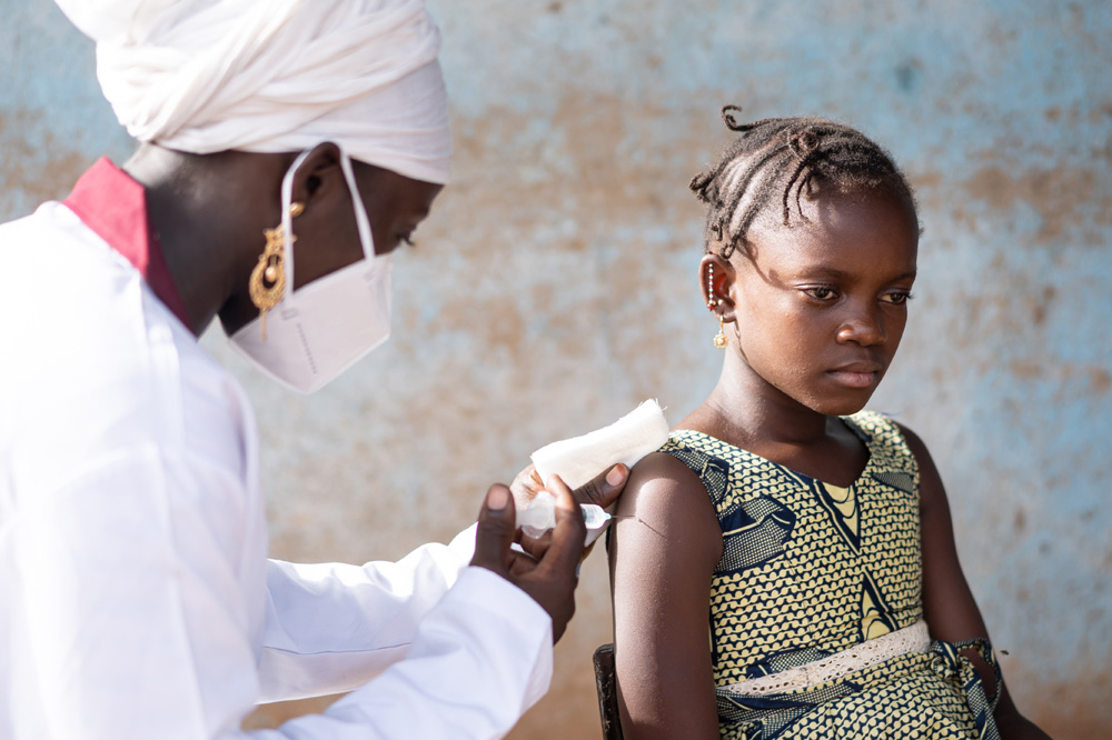 Impfung gegen Corona in Afrika
