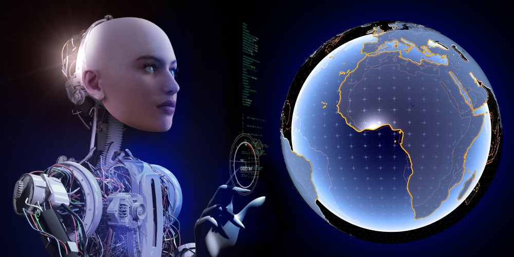 Künstliche Intelligenz Artificial Intelligence Afrika (Bild: Canva)