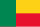Benin Flagge