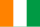 Côte d'Ivoire Flagge