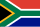 Südafrika Flagge