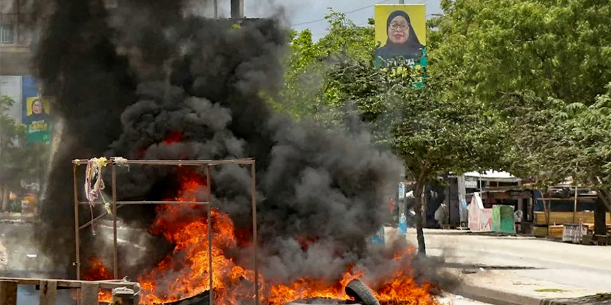 Unruhen in Tansania - Foto: Zuberi Mussa/IPS