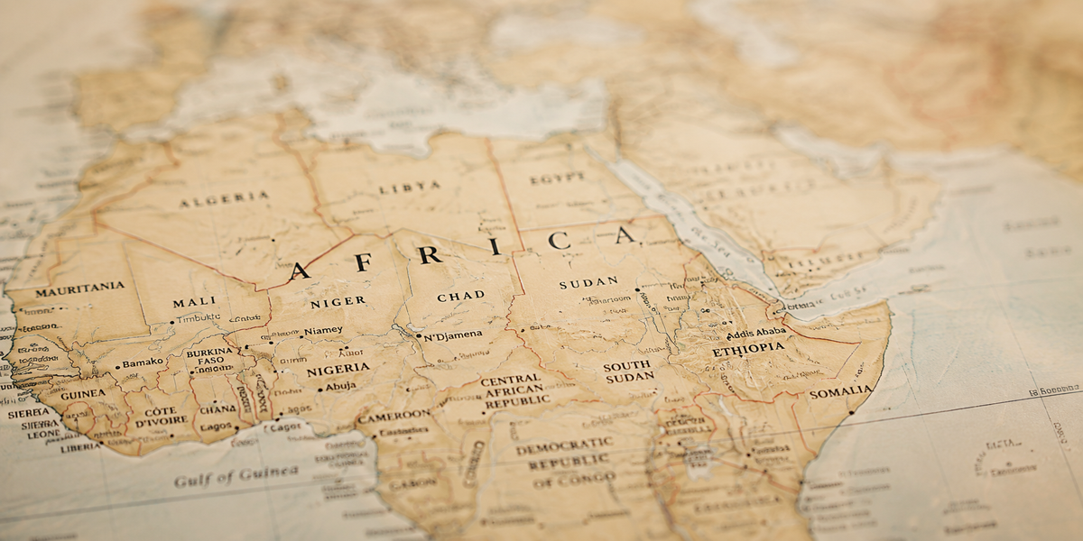 Afrika-Karte